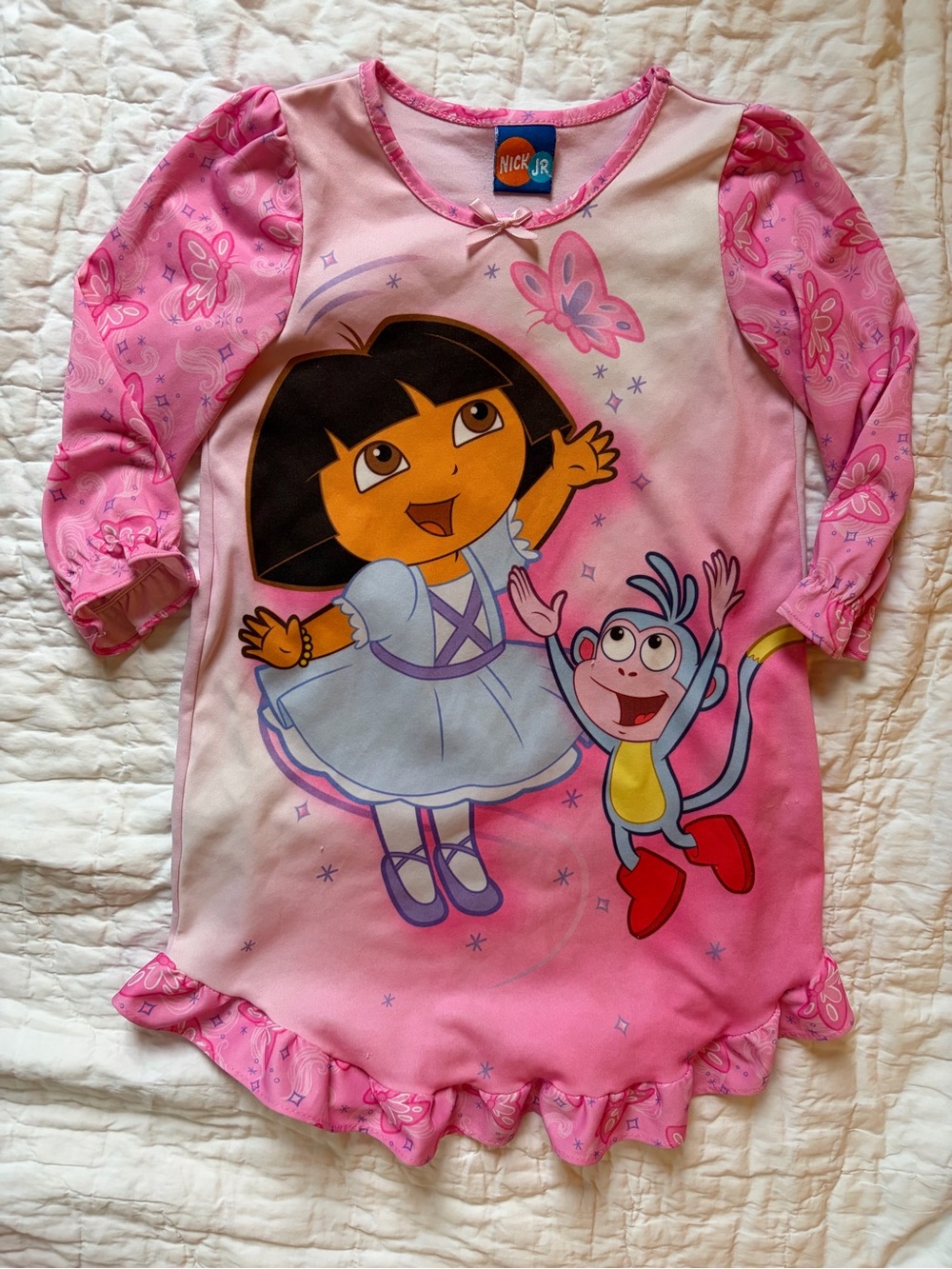 Vintage Nick Jr. Dora the Explorer Nightgown - Y2K